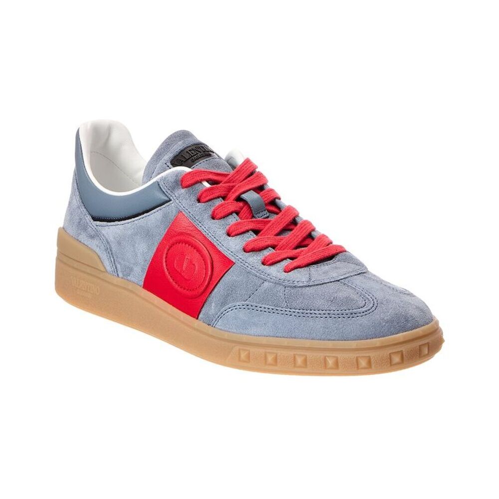Valentino Suede Sneaker, Blue